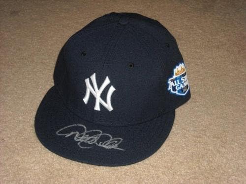 דרק ג'טר 2012 חתום על כובע הכוכבים של כל הכוכבים ניו יורק יאנקיס שטיינר - כובעים עם חתימה