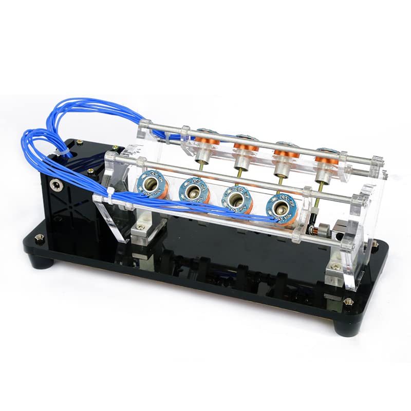 מנוע Davitu DC - דגם מנוע הוראה צעצוע מנוע מנוע קטן מהירות גבוהה 5V ידנית DIY DIY V -in Electromagnet