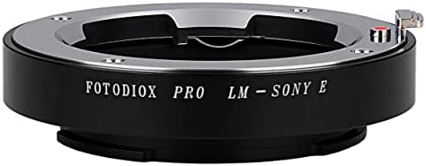 Fotodiox Pro עדשה מתאם הר - תואם לעדשת Leica M ל- Sony Alpha e -Mount מצלמות נטולות מראה