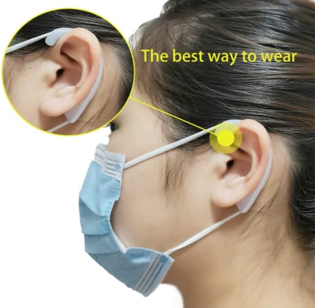 מגן אוזניים רך סיליקון רך מקלה על אי נוחות באוזן אנטי-החלקה אוזניים