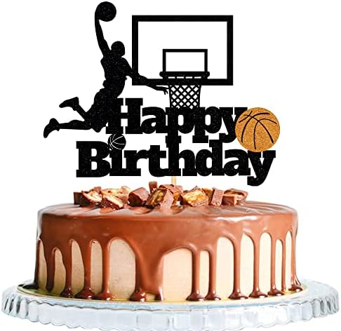 יום הולדת שמח עוגת טופר-כדורסל נושאים מסיבת יום הולדת עוגת קישוט