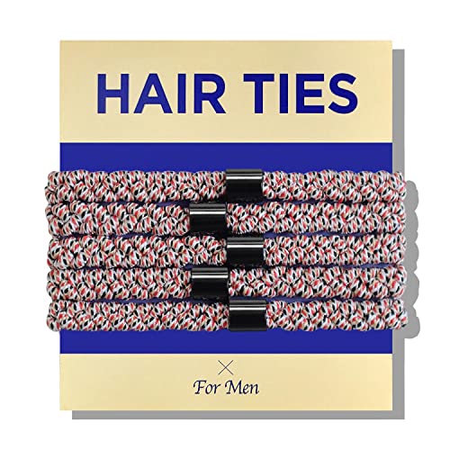 5 יחידות-עבור לחמניות מתולתל עבה צפוף שיער אלסטי שיער קשרי עבור חבר ' ה / אין נזק קמט שבירה איש לחמניית שיער