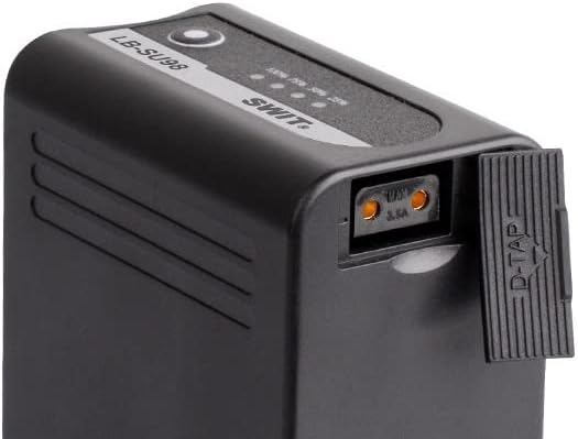 SWIT LB-SU75 BP-U סוללת מצלמת וידיאו, 75WH / 5.2AH סוללת מצלמה עם קיבולת עם 14.4V D-TAP & 5V / 2A USB
