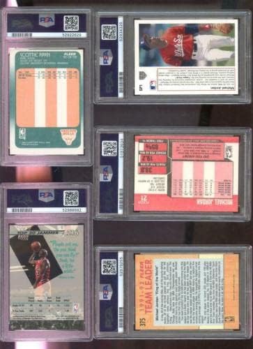 1991 הסיפון העליון SP1 Michael Jordan Rookie RC PSA 9 תוספת כרטיס בייסבול מדורגת - כרטיסי טירון גלגול