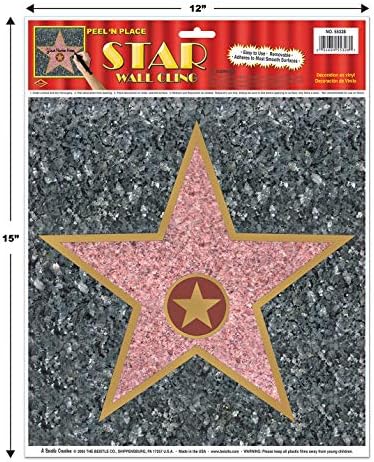 איסל כוכב פיל אנד מקום פרסים לילה נשלף ויניל קיר נאחז שטיח הוליווד קישוטי כדי להתאים אישית עבור סרט