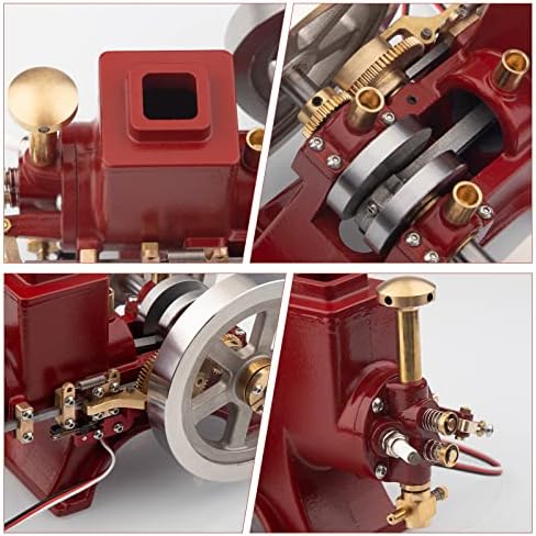 דגם מנועי בנזין 6CC, קירור אידוי ארבע פעימות מכה ומנוע מנוע מנוע מנוע מנועי בעירה פנימית, אדום