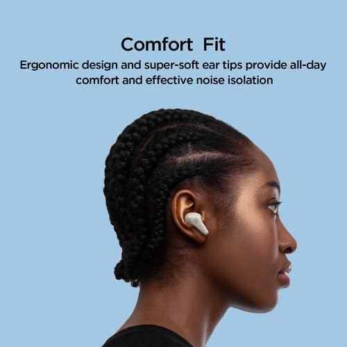 צבע אוויר אוזניים אלחוטי אמיתי, בידוד רעש, Bluetooth 5.2, מארז טעינה, IP54 אבק ועמיד במים, עד 24 שעות