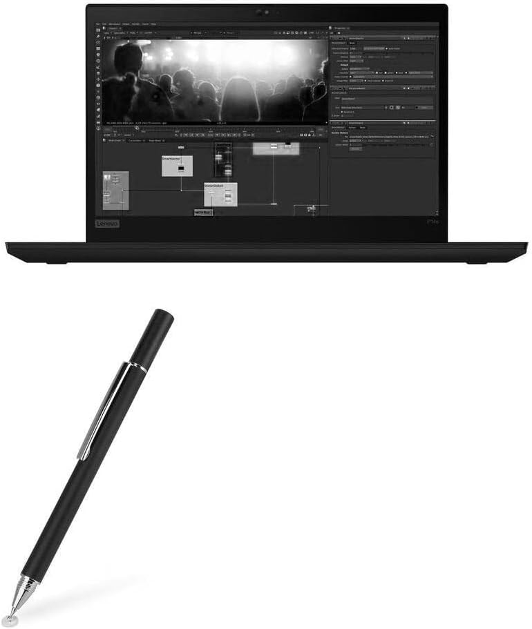 עט חרט בוקס גרגוס תואם ל- Lenovo Thinkpad P14s - חרט קיבולי Finetouch, עט חרט סופר מדויק עבור Lenovo Thinkpad