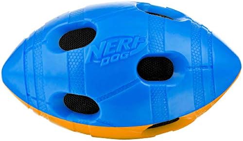 Nerf Dog 6in Tpr Bash Crunch כדורגל - כחול/כתום