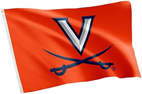 מדבר קקטוס אוניברסיטת וירג'יניה דגל קוואליירס UVA WAHOOS דגלים באנרים פוליאסטר מקורה חיצוני 3x5
