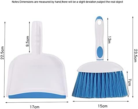 Bsmstone Mini Broom ו- Dustpan Set-Mini Whisk Set לשולחן העבודה, משק הבית, משרד, מטבח, קן לחיות