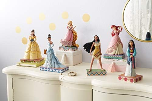 Enesco Disney Tradivers מאת ג'ים שור סבך הנסיכה Passion Rapunzel פסלונין, 7 אינץ ', רב צבעוני,