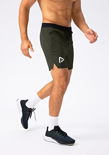 אימון לגברים של פינקבומב מפעיל מכנסיים קצרים בגודל 5 אינץ 'קל משקל קלים כושר כושר יבש מהיר מכנסיים אתלטים לגברים