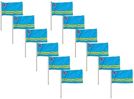דגל ארובה 12 x 18 אינץ ' - 3 PK