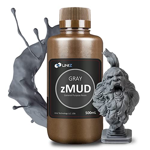Uniz Zmud שרף מדפסת תלת מימד, שרף UV דיוק גבוה וכיווץ שרף UV, 405 ננומטר פוטופולימר סטנדרטי שרף הדפסה