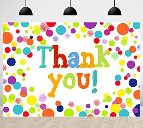 תודה לך תפאורות צבעוני נקודות צילום רקע תודה לעובדים רופאים אחיות מורים ראשון מגיבים תמיכה קישוטי