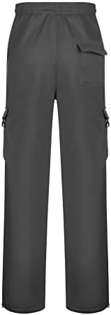 מכנסי טרנינג משקל כבד של גברים מכנסי טרנינג משקל כבד של מכנסיים אתלטים מכנסיים מזדמנים מכנסיים