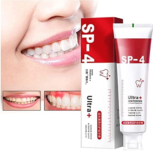 Yayashi SP-4 משחת שיניים, Yiliku SP-4 משחת שיניים פרוביוטיקה, SP-4 מבהירה משחת שיניים משחת שיניים נשימה טרייה,