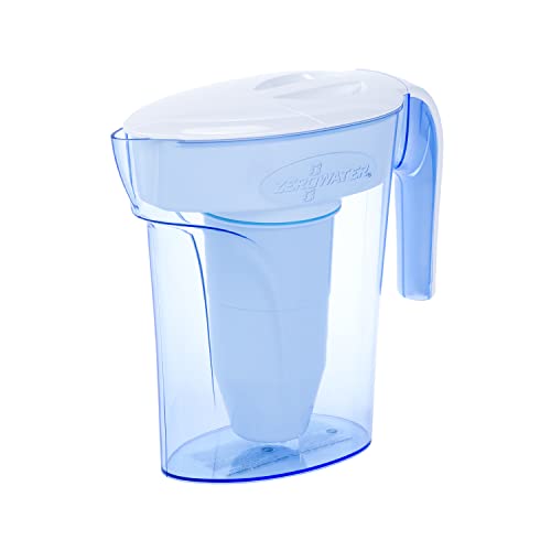 אפס מים 7-כוס 5-שלב מים מסנן כד 0 ט. ד. לשיפור ברז מים טעם-מוסמך כדי להפחית עופרת, כרום, ו