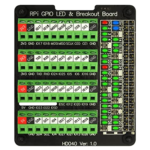 Status gpio LED LED מסוף חסימת לוח חסימה עבור Raspberry Pi A+ 3A+ B+ 2B 3B 3B+ 4B