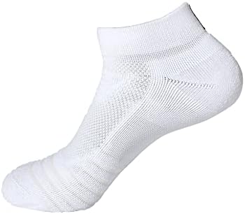 גרביים חתוכים נמוכים אתלטי - לחות של לגברים פיתול בקרת נוחות מתאימים לגרביים מרופדות עם דחיסת קשת