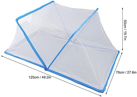 אוהל רשת אלומג'ור נטו מאוורר מתקפל מאוורר חדר שינה קיץ לקיץ טיולים חיצוני ביתי