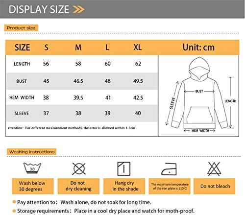 בגדי Xhuibop לבנות נוער קפוצ'ונים בגודל 6-16 סווטשירטים חמודים לילדים
