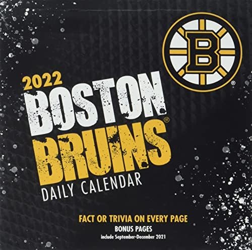 Turner Sports Boston Bruins 2022 Box Calendar