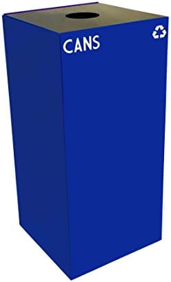 תעשיות ויט 32 ג ' י 01-מיכל מיחזור גיאוקוב עם פתח עגול, פלדה, 32 גל, כחול