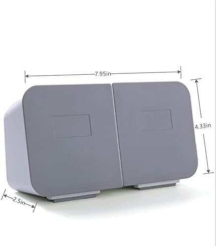 קופסת ספוגית הכותנה של Xingwang, תיבת אחסון כותנה רכובה על קיר, קופסת אחסון של צדפה, קופסת מיון קטנה