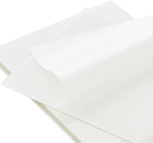 יסודות אמזון נקה יריעות למינציה של נייר פלסטיק למינציה תרמית - 9 על 11.5 אינץ', 100 חבילות