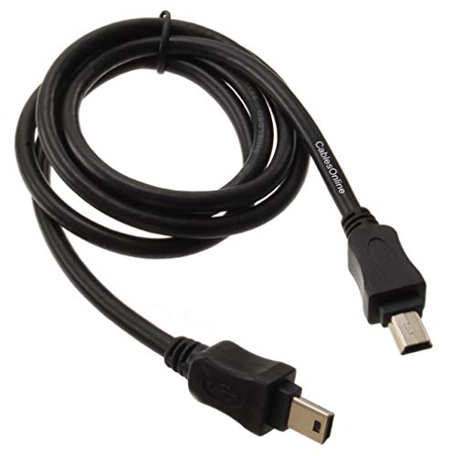 כבל 3ft כבלים USB 2.0 מיני-B 5 פינים למיני B כבל זכר/זכר של 5 פינים, USB2-5503