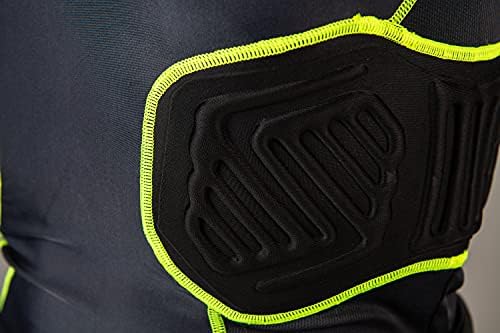 חולצת דחיסת כדורגל של צ'אמפרו בול ראש עם מערכת כרית משולבת