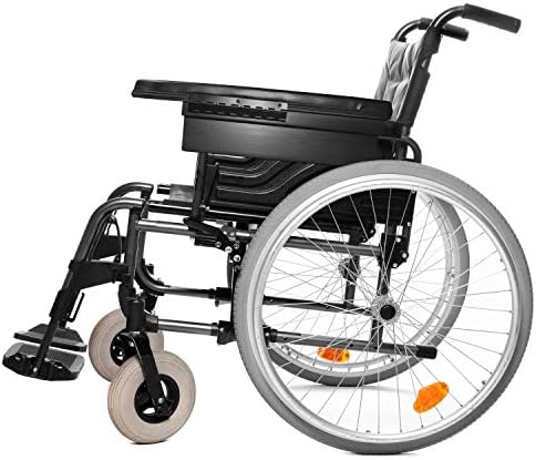 יתרון שיקום מרופד כיסא גלגלים חצי מגש, הפוך למטה, משמאל