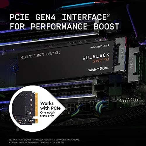 WD_BLACK 8TB משחק כונן קשיח פנימי HDD - 7200 סלד, SATA 6 GB/S, מטמון 128 מגה -בייט, 3.5 - WD8002FZWX
