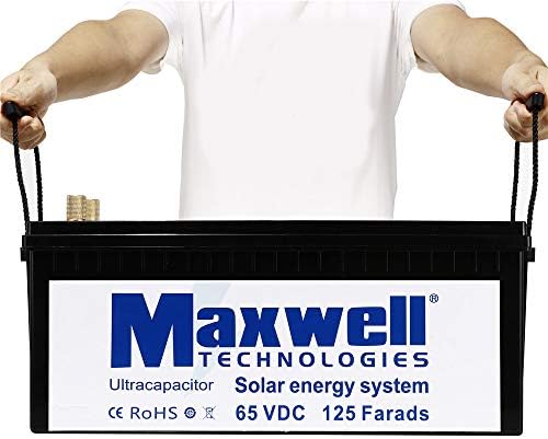 Maxwell Durbablue 65V 125F מודול קבלים סופר -סופר מערכת חשמל סולארי בית 24 יחידות 3000 פארדס סוללת רכב UltracaPatitor