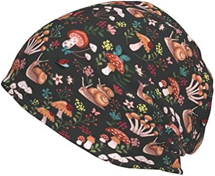צבעוני פטריות רפוי כפה, אופנה חורף כובע בארה ' ב כובעי צוואר גייטר מטפחת סרוג כובע לנשים גברים