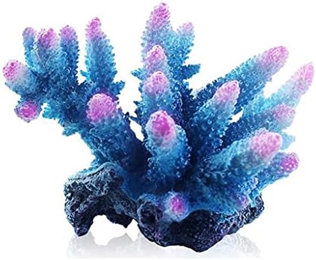 יפה אקווריום אלמוגים צמח קישוט שרף מלאכותי רוק דקור דגי טנק שונית אלמוגים קישוט אבן אקווריום רקע