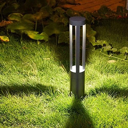 TQXDD וינטג 'מודרני גלילי פנס פנס פנס פנס מניעת חלודה אורות לפיד מדשאה חצר נוף וילה חיצונית מנורת רצפה גן גן מסלול
