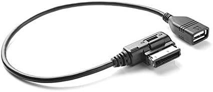 מדיה ב- AMI MDI USB AUX AUX Flash Drive כבל עבור רכב פולקסווגן אאודי 2014 A4 A6 Q5 Q7