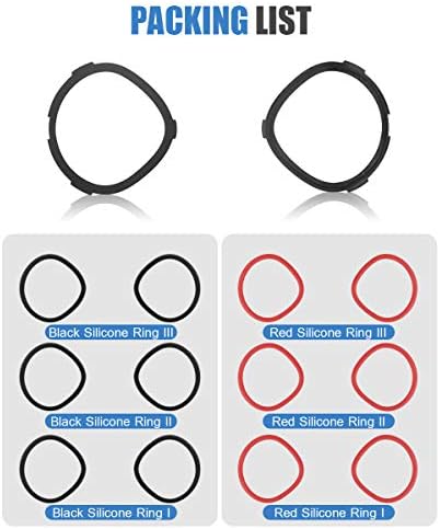 טבעת אנטי-סקרט של אקואדה עבור Oculus Quest 2, טבעת אנטי-סקרט של העדשה המגנה על משקפי קוצר ראייה מפני עדשת אוזניות