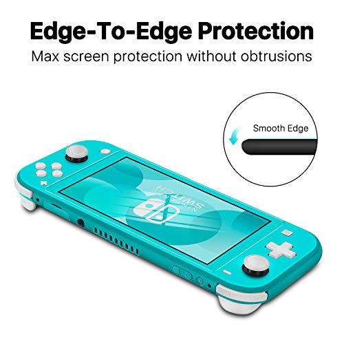 מגן מסך TNP למתג Nintendo מתג Lite Lite Lite Lite מחוסם מגן מסך מגן על מסך זכוכית, קשיות 9 שעות,