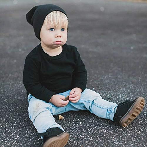 כפיות כותנה לתינוקות לבנים פעוט כובעים סרוגים כובעי תינוקות חמודים חמודים לתינוקות כובעי פעוטות