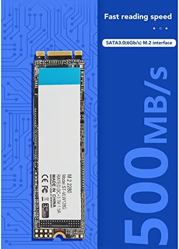 משחק פנימי SSD 3D TLC NAND 450MBS SSD למחשב SATA III 6GBS M.2 2280 תשובה חכמה עבור AIO