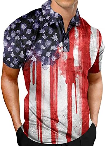 ארוך שרוול חולצות לגברים חבילה גברים של פטריוטי ביצועים עצמאות יום אמריקאי דגל קלאסי כושר גברים של טי