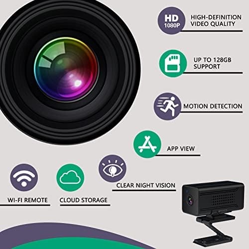 Soliom Q7- מצלמות אבטחה מיני קטנות, Wifi Wifi מטומט