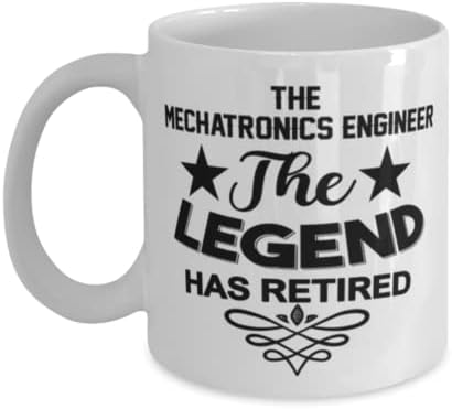 מכטרוניקה מהנדס ספל, האגדה יש בדימוס, חידוש ייחודי מתנת רעיונות למכטרוניקה מהנדס, קפה ספל תה כוס לבן