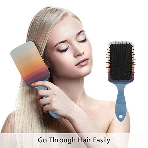 מברשת שיער של כרית אוויר של VIPSK, אמנות שיפוע צבעונית פלסטיק, עיסוי טוב מתאים ומברשת שיער מתנתקת