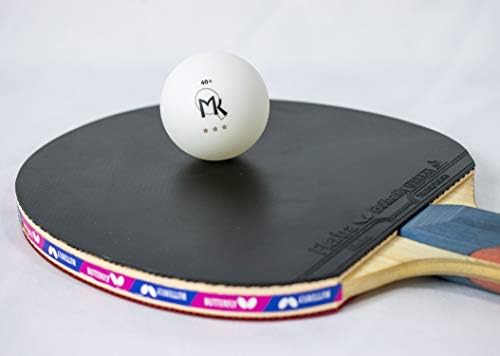 מרטין קילפטריק 3 כוכבי טניס שולחן כוכבים - 6 חבילות - 40 ממ כדורי פונג פינג - לבן - כדורי פינג