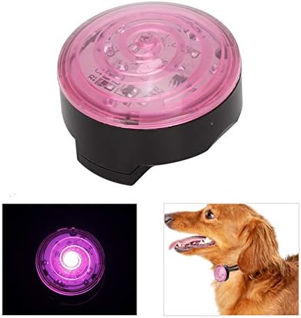 LED LED צווארון צווארון עמיד למים תליון כלב עמיד מזג אוויר עמיד בהדקה צווארון כלב קליפ-על צווארון אור בטיחות לחיות